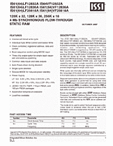 DataSheet IS64LF12836A pdf